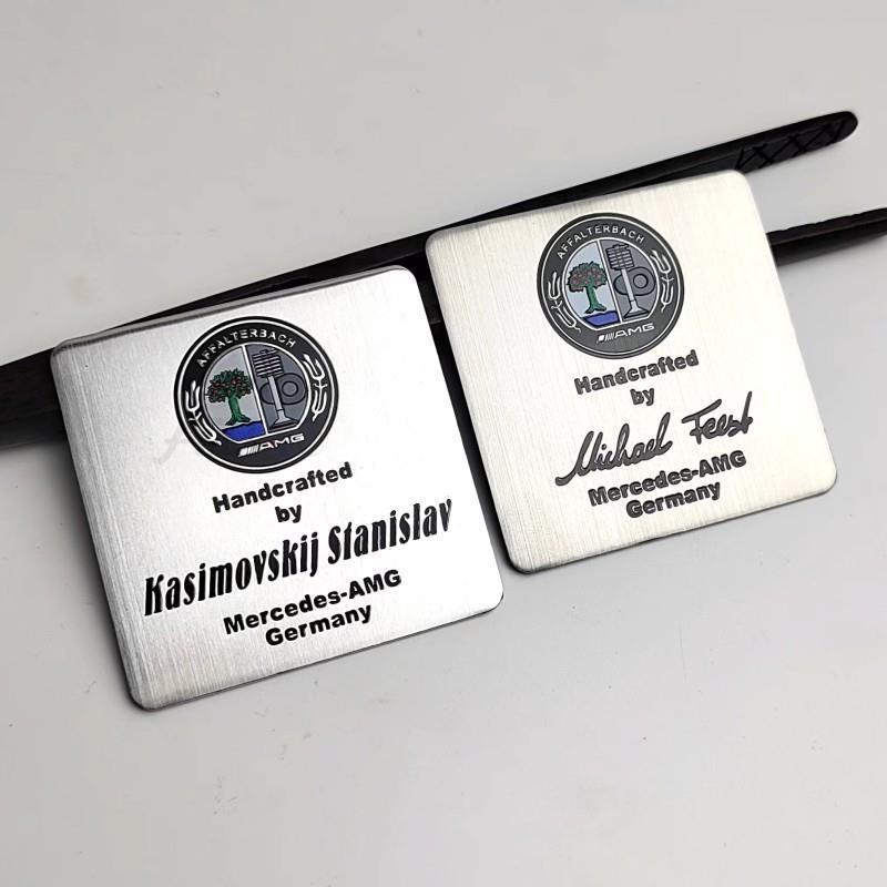 Mercedes-Benz AMG Designer Signature Apple Tree Emblem Badge for C/E/S Class - Image 2