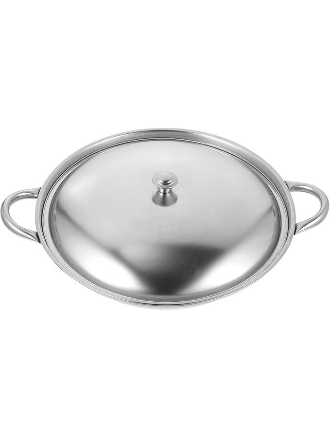 Stainless Steel Hot Pot With Double Handles 27 5X22X5 8CM For Kitchen And Restaurant - Image 1