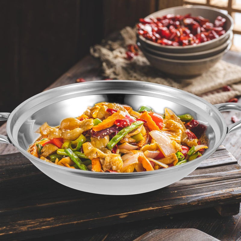 Stainless Steel Hot Pot With Double Handles 27 5X22X5 8CM For Kitchen And Restaurant - Image 4