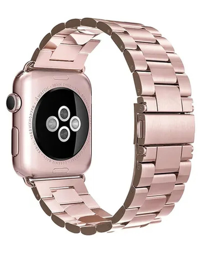 ZOOMEE - Stainless Steel Band For Apple Watch 38mm Rose Gold - Image 1