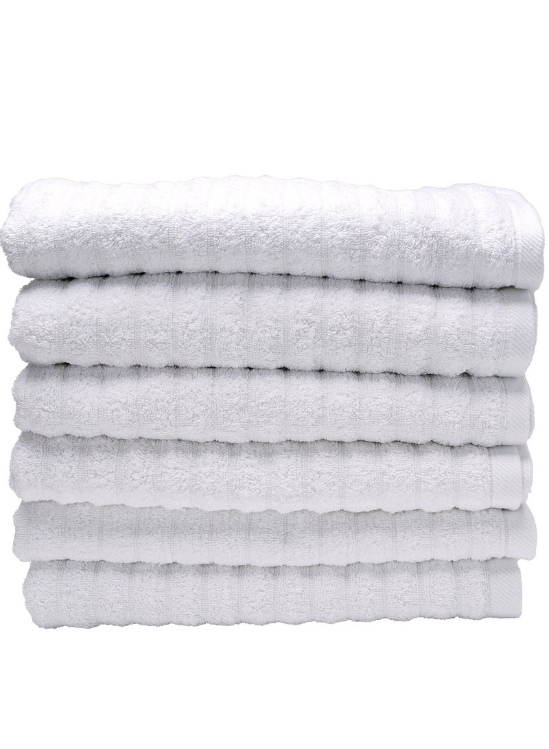 Home-Tex Design Hometex Design 4 Piece Set 100% Cotton 500 GSM Highly Absorbent Hotel Style Bath Towel Perfect for Home and SPA 70x140 cm - Image 1