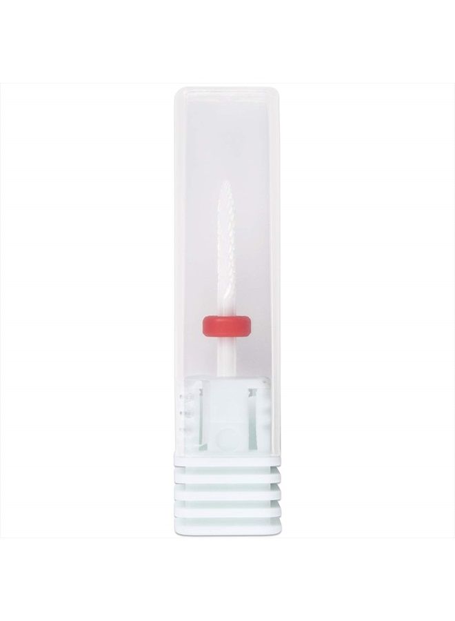 Pana Professional Ceramic White Under Nail Cleaner Bit Nail Drill (Grit: Fine) 3/32" Shank Size - Image 4