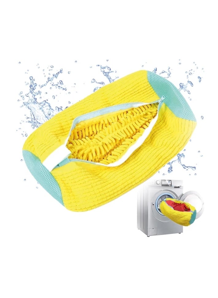 Shoe, boot, and sneaker washing bag - Washing machine shoe bag - Reusable and hanging shoe washing bag for washer and dryer, washing machine shoe bag for all types and sizes of shoes - Image 1