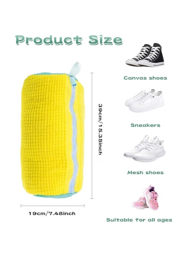 Shoe, boot, and sneaker washing bag - Washing machine shoe bag - Reusable and hanging shoe washing bag for washer and dryer, washing machine shoe bag for all types and sizes of shoes - Image 2