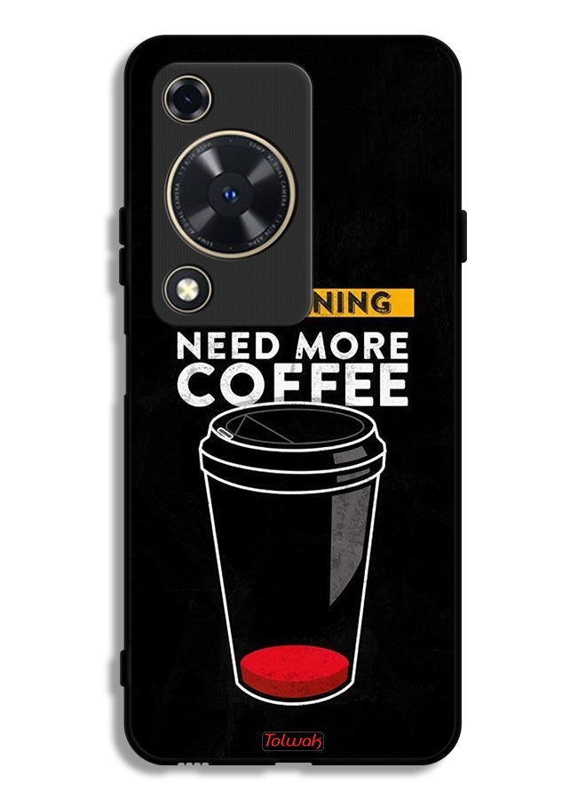 Tolwak Huawei Nova Y72S Protective Case Cover Need More Coffee