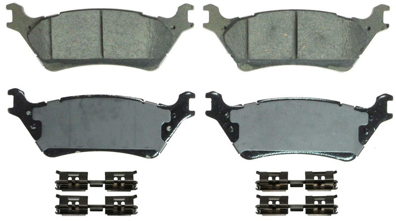 Wagner QS ZD1602 Disc Brake Pad Set Chamfered Edges for Smooth Quiet Stops Fits 20132018 Ford F150