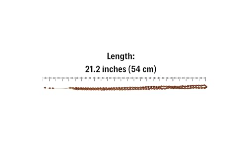 Islamic Bazaar Handmade Genuine Olive Seed 99 Beads Tasbeeh Small Size Rosary Misbaha Islamic Gift Tasbih Prayer Beads Tesbih 0.24x0.30 inches Dhikr - Image 4