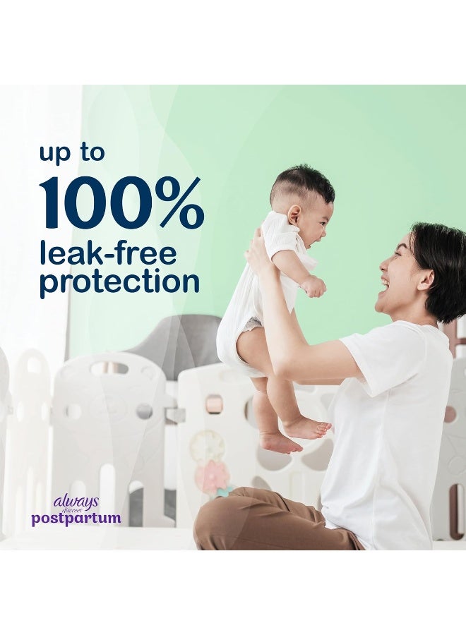 Always Discreet Postpartum Incontinence Pads, Moderate Absorbency, 57 Ct - Image 3