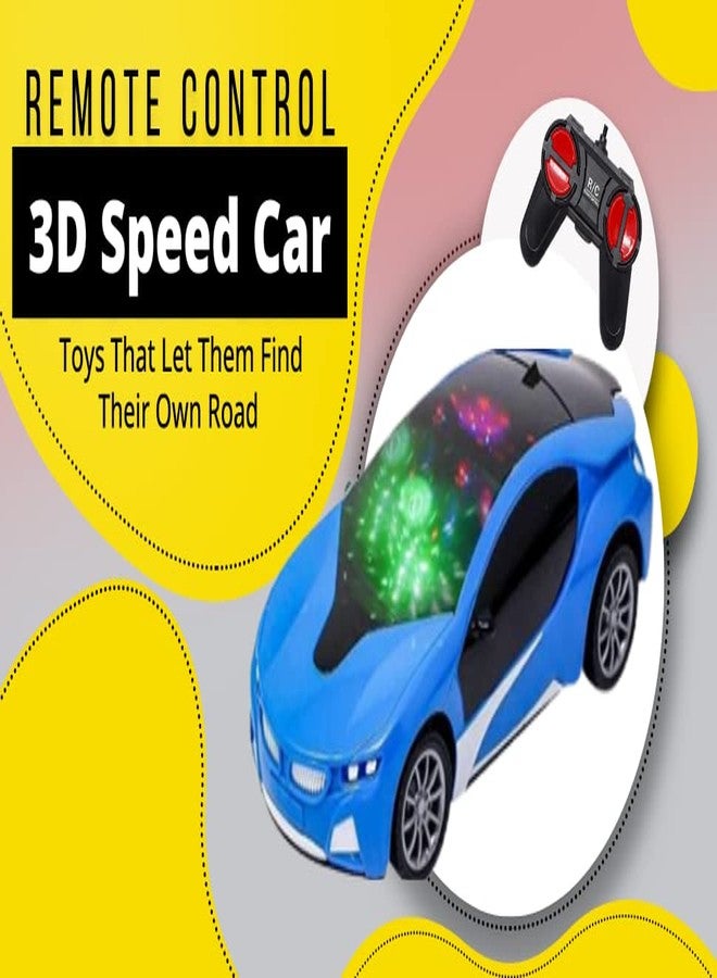 KIDZYMON® 3D Speed Racing car Toy for Boys Age 3+ Years, 3D Super Racing car I Non-Chargeable I Pack of 1 I Assorted Colour (As per Availability) - Image 3