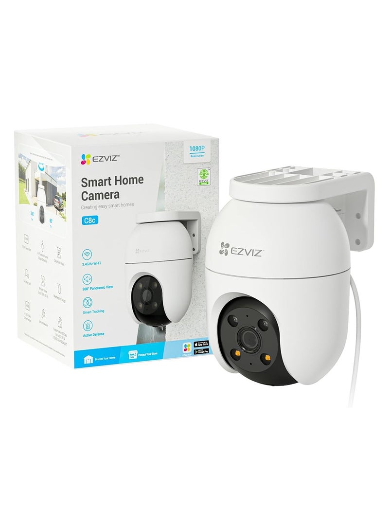 EZVIZ C8C 1080P Full Hd WiFi Security Camera Outdoor Pan/Tilt Zoom 360° Visual Coverage Color Night Vision IP65 Waterproof Motion Detection Support 256 Gb SD Card - Image 1