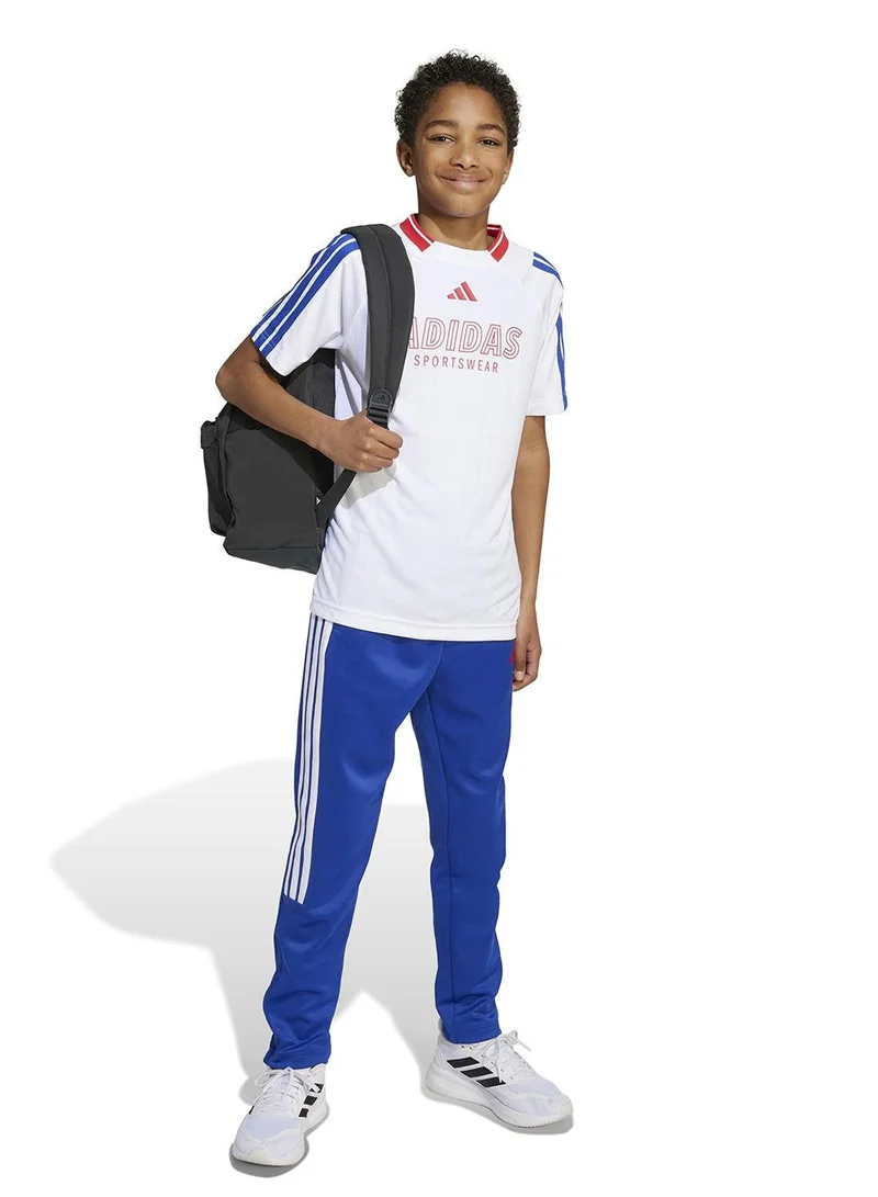 Adidas adidas J Hot Tiro Pt Blue Not Sports Specific Pants