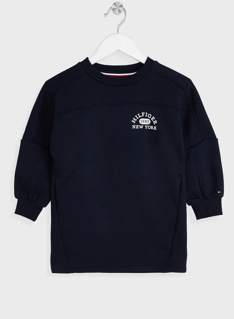 TOMMY HILFIGER Youth Varsity Sweat Dress