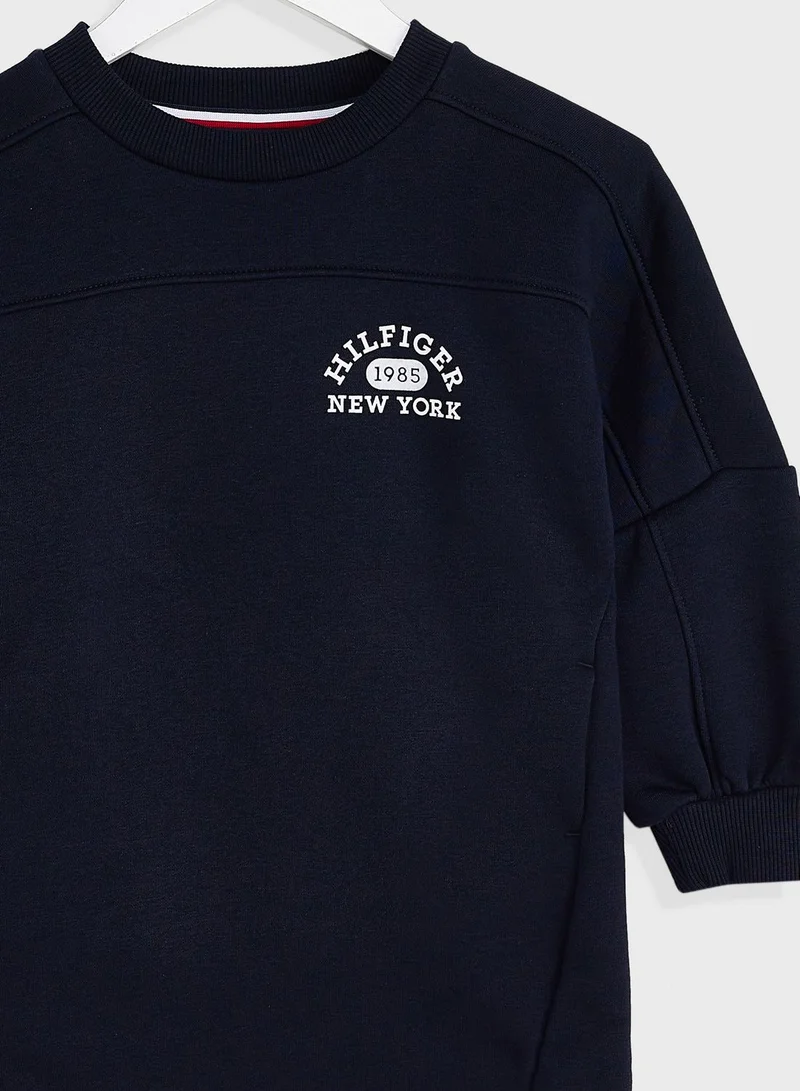 TOMMY HILFIGER Youth Varsity Sweat Dress