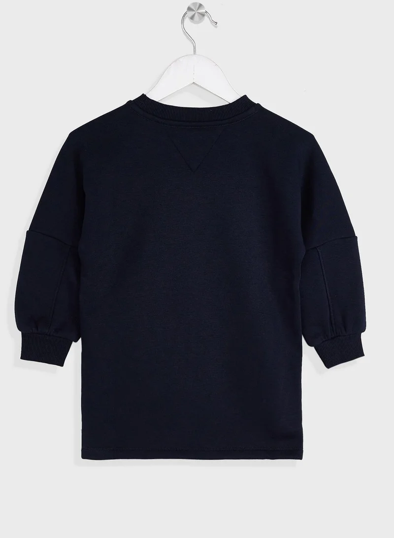 TOMMY HILFIGER Youth Varsity Sweat Dress