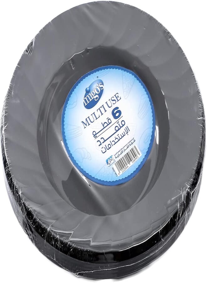 Migo's Round pasta dish For all occasions 6 pcs - 23 cm