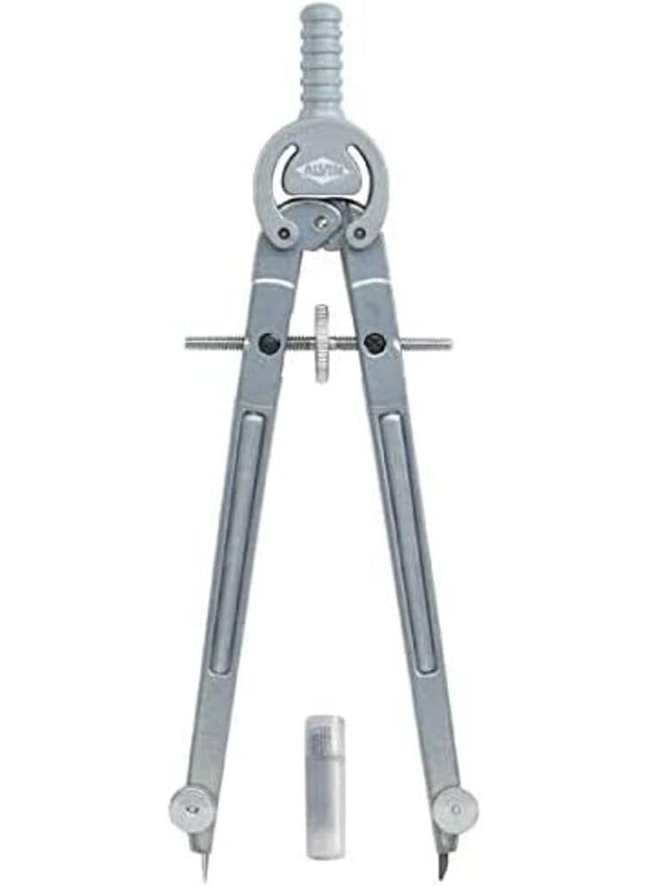 Alvin Alvin Bow Compass Geometry Precision and Drafting Compass Center Wheel Spindle  6 Inches 