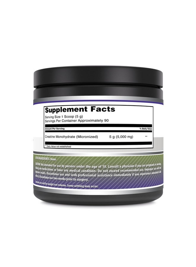 Amazing Nutrition Amazing Formulas Micronized Creatine Monohydrate Supplement | 5000 Mg | Non-GMO | Gluten Free | Made in USA (1 Lb, Unflavored) - Image 2