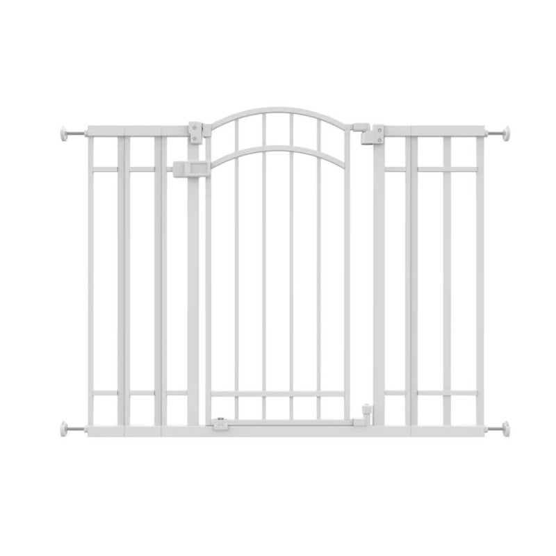 ingenuity Summer by Ingenuity - The Doorway 48W Series Baby & Pet Gate, Auto-Close & Hold-Open, White, Ages 6–24 Months - Image 1