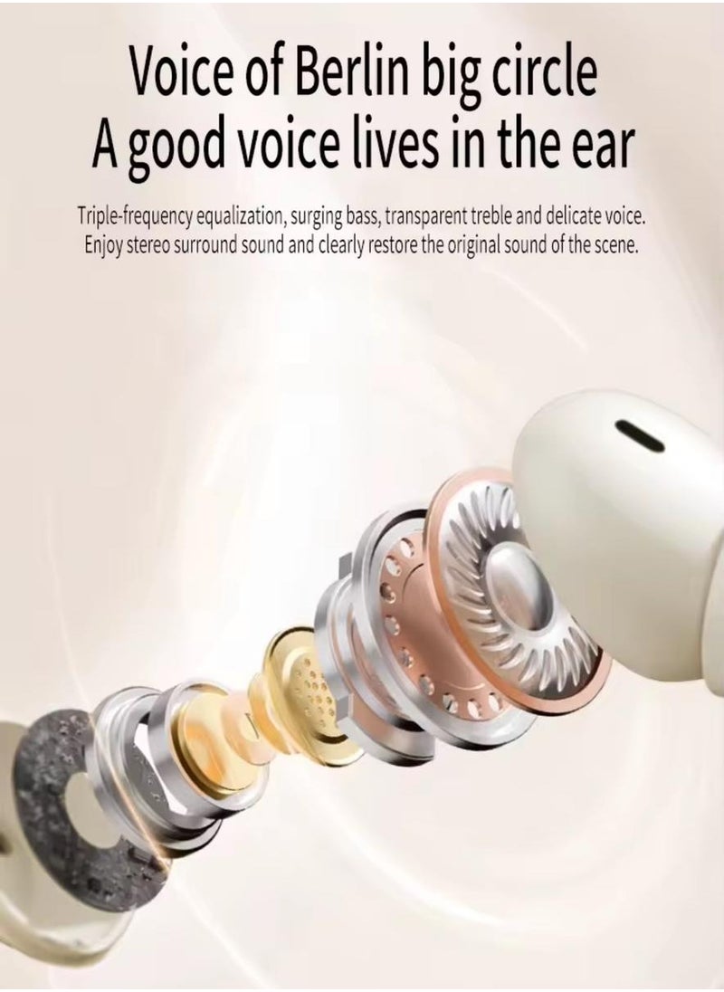 Generic - T70 Smart wireless Bluetooth headset with active noise reduction and cancellation - Image 1