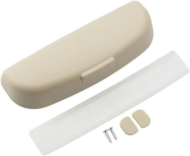 Wivplex Car Sunglasses Case Holder - Beige - Image 1
