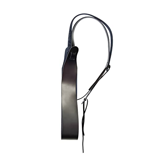 D'Addario Accessories Leather Banjo Strap - Cradle Style - Strap for Banjo - Black, Standard, (25LBNJ00-DX) - Image 2