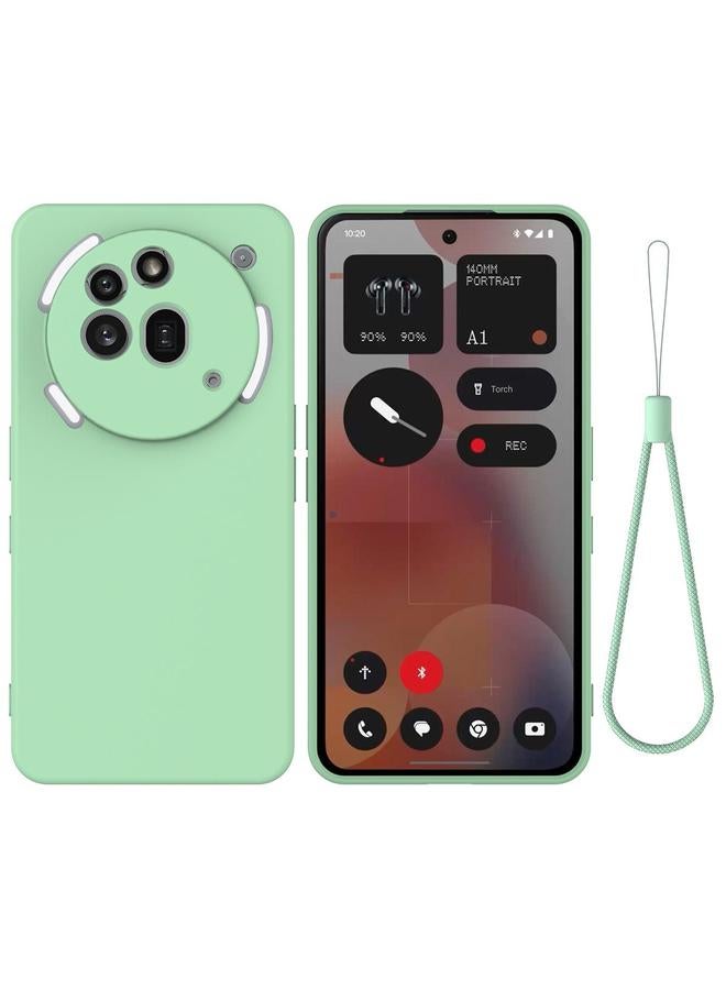 S-TOP Case For Nothing Phone 3a Pro Pure Color Liquid Silicone Shockproof Phone Case - Image 1