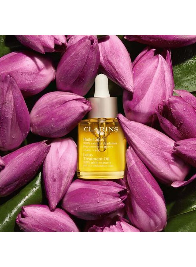 CLARINS Lotus Face Treatment Oil 30ml - Image 5