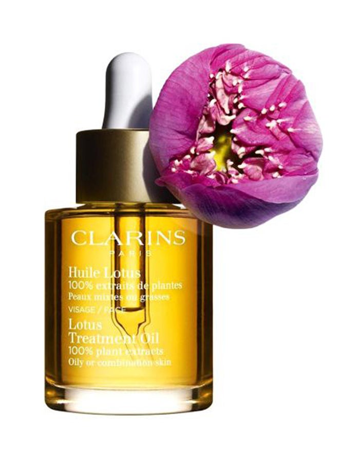CLARINS Lotus Face Treatment Oil 30ml - Image 3