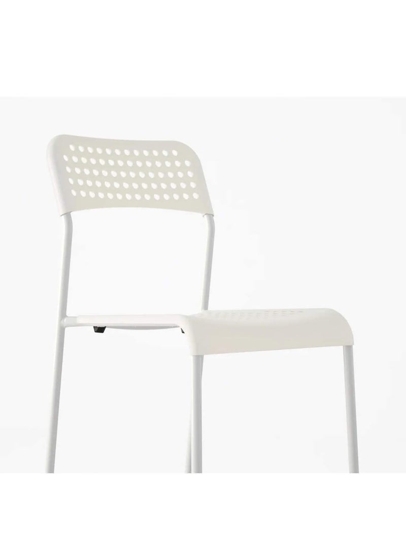 Ikea ps 2017 - Original Solid Alloy Multi-Purpose Dining Chair 77x45x39cm White - Image 1