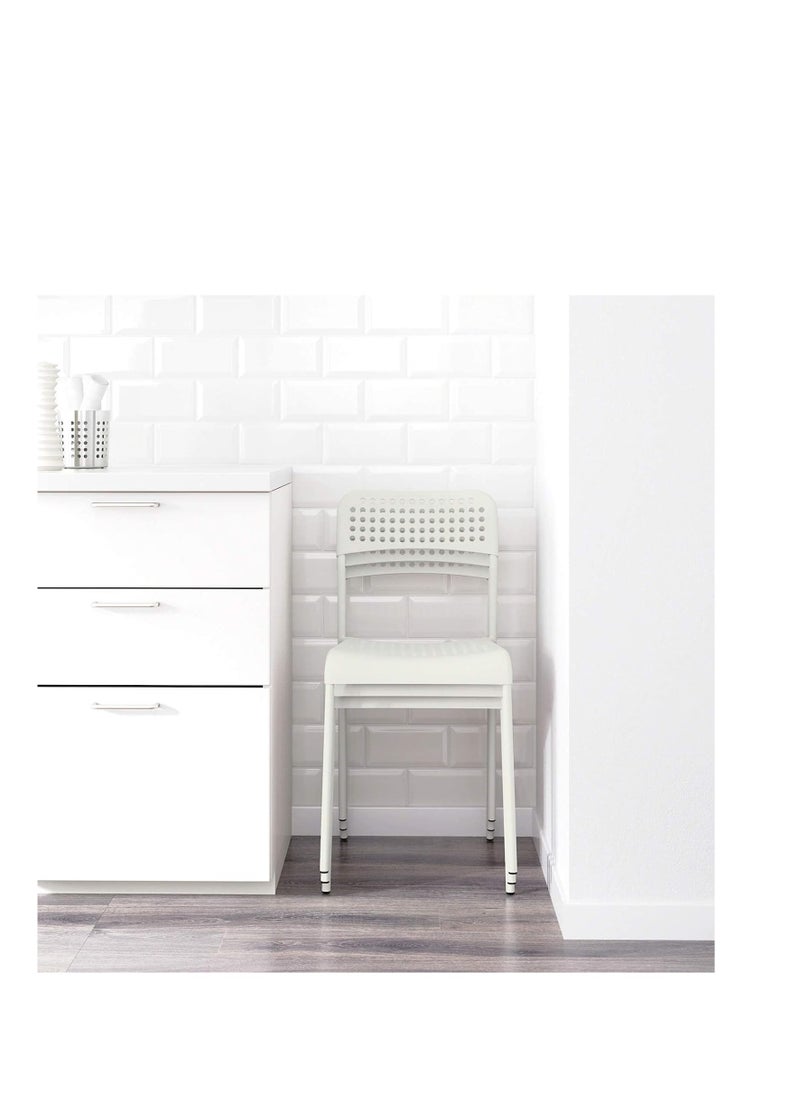 Ikea ps 2017 - Original Solid Alloy Multi-Purpose Dining Chair 77x45x39cm White - Image 1
