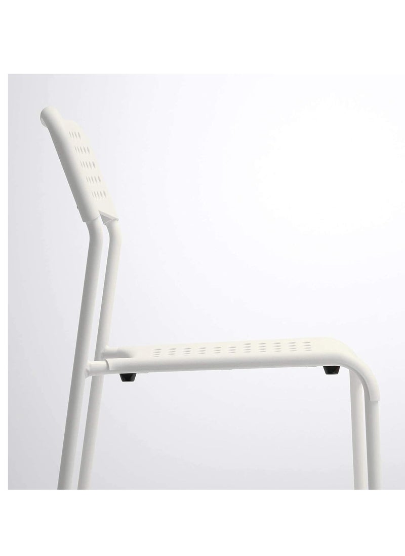 Ikea ps 2017 - Original Solid Alloy Multi-Purpose Dining Chair 77x45x39cm White - Image 1