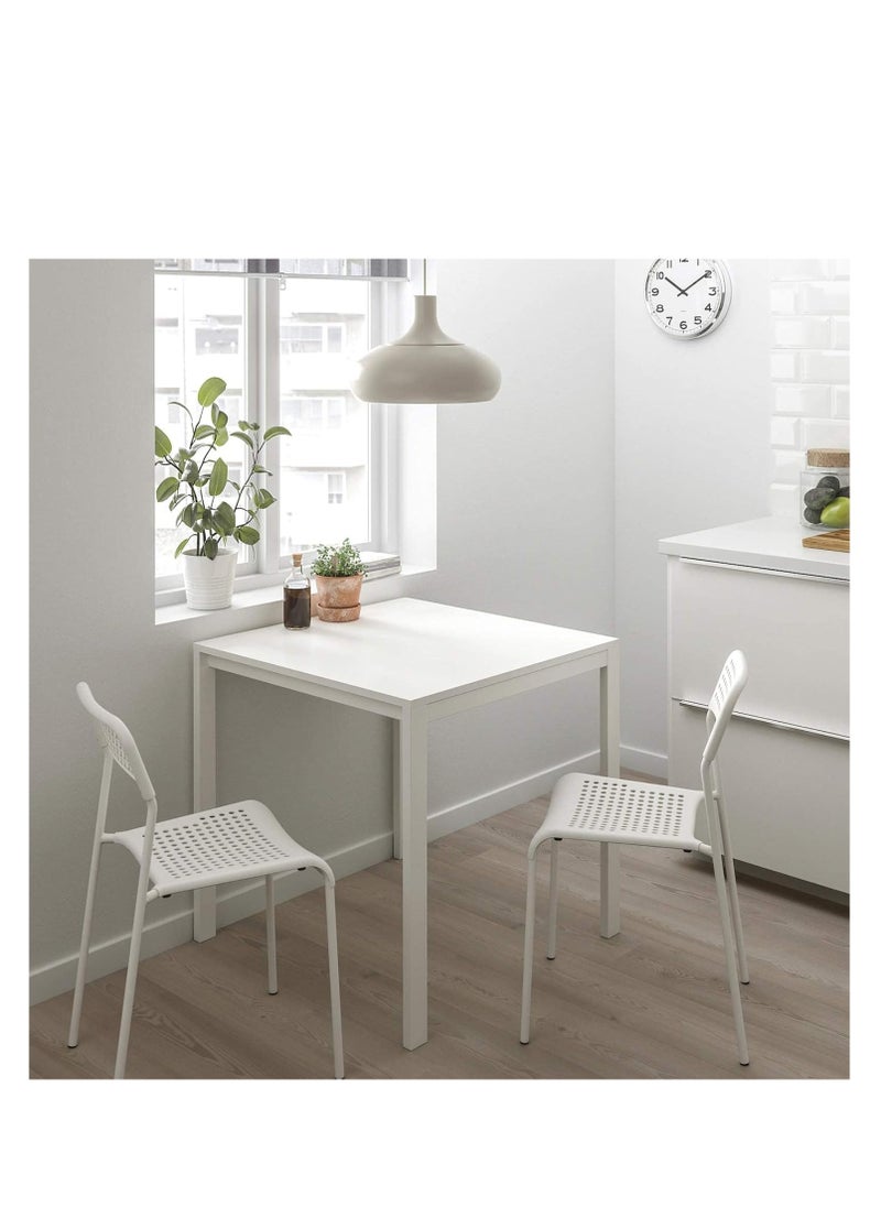 Ikea ps 2017 - Original Solid Alloy Multi-Purpose Dining Chair 77x45x39cm White - Image 1