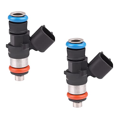 JDMON Fuel Injectors Replacement for Polaris ACE570 ACE900 RZR 4 RZR 570 900 Ranger 570 Ranger Crew 570 900 Ranger Crew XP 900 1000 Sportsman 450 570 Replace 2521068 Pack of 2 - Image 1