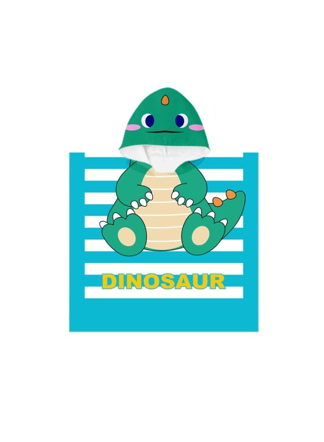 بينكساما منشفة حمام للأطفال لمدة 3-8 سنوات طفل صغير أطفال منشفة مغطاة منشفة حمام ميكروفايبر سوبر ناعمة رداء بونشو رداء حمام السباحة شاطئ عطلة المياه لعب حمام سباحة حمام السباحة - Image 2