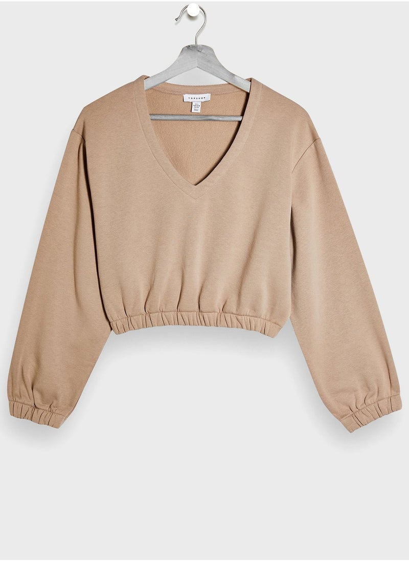 TOPSHOP - Crew Neck Sweatshirt - Image 1