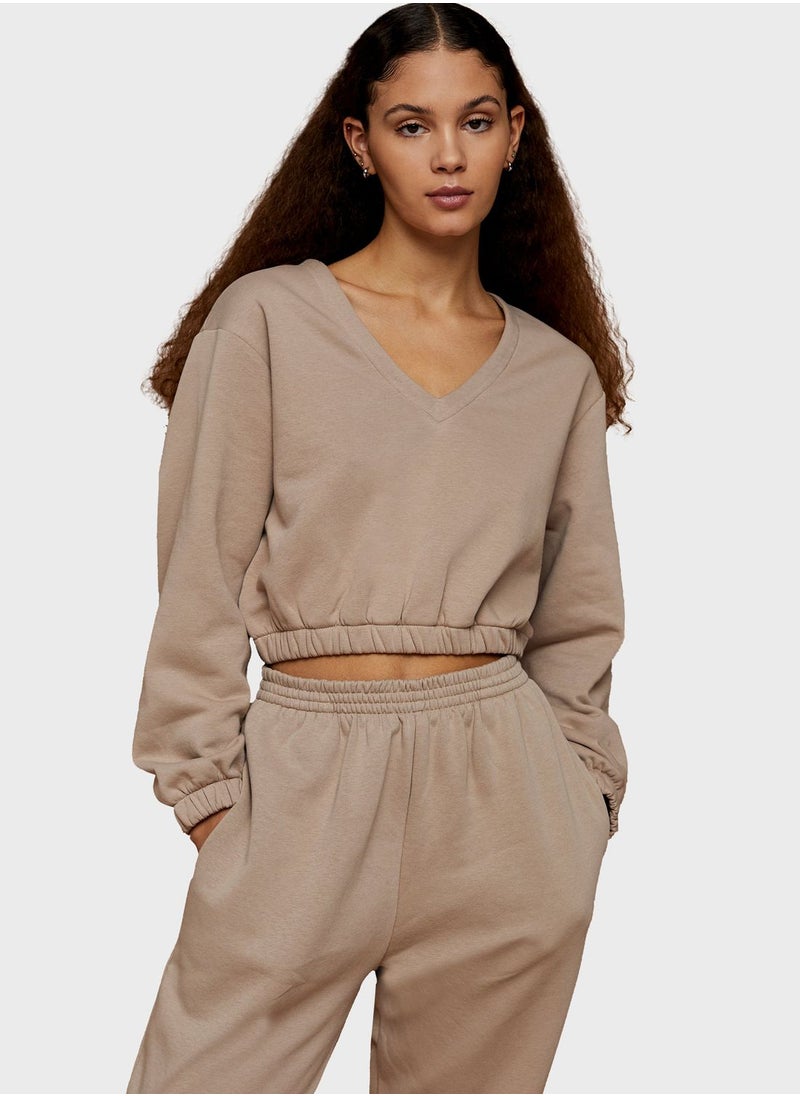 TOPSHOP - Crew Neck Sweatshirt - Image 1