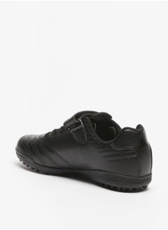 Kappa Boys Textured Sneakers with Hook and Loop Closure  - Image 2