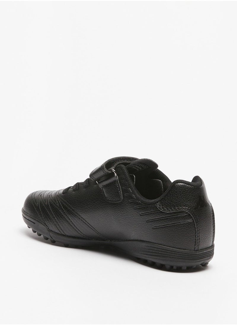 Kappa - Boys Textured Sneakers with Hook and Loop Closure - Image 1