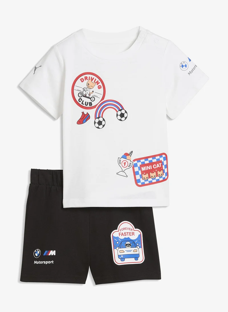 PUMA Kids Bmw Mms Essential Shorts Set