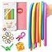 Diltik 10 Pack Sensory Toys for Kids Upgraded ExtraThick Stretchy Sensory Strings for Autism ADHD Anxiety Gift Box Perfect Stocking Stuffers for Boys Girls Ideal for Travel or Classroom Smooth - Image 2