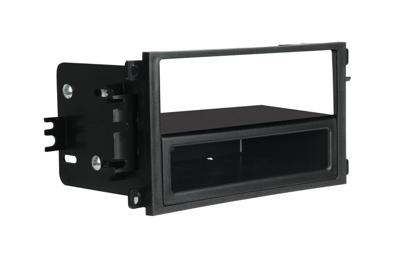Scosche GMT2049AB Double DIN & DIN+Pocket Dash Kit Compatible with Select 1992-12 GM and Import Vehicles Black - Image 1