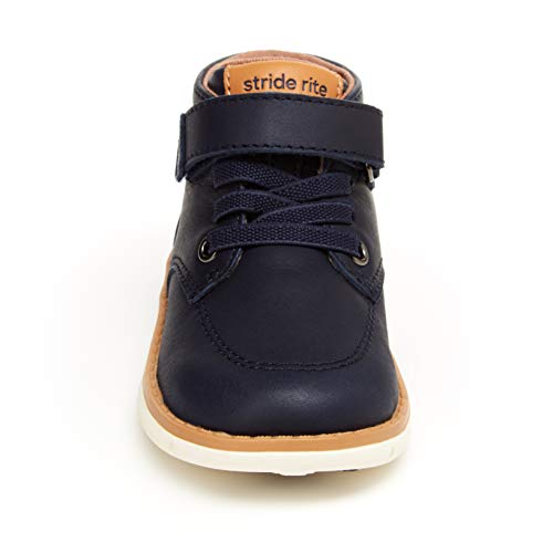 Stride Rite Boys SRT Quinn Sneaker, Navy , 4 Infant - Image 5