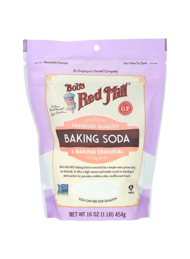 Bobs red mill Bob's Red Mill, Baking Soda, 1 lb (454 g)  - Image 1