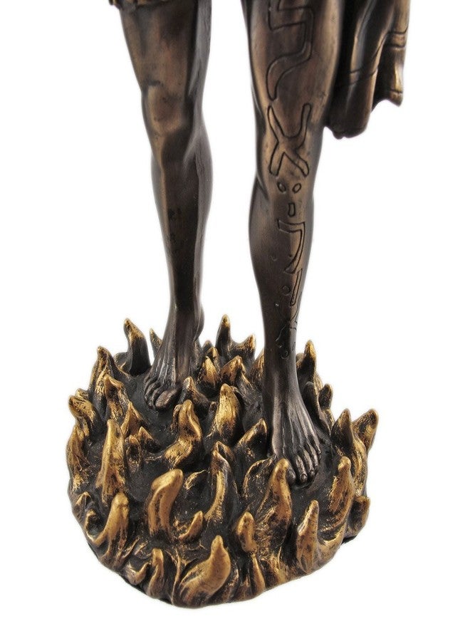 PTC Pacific Giftware PTC 12.75 Inch Archangel Uriel with Spear Religious Resin Statue Figurine - Image 4
