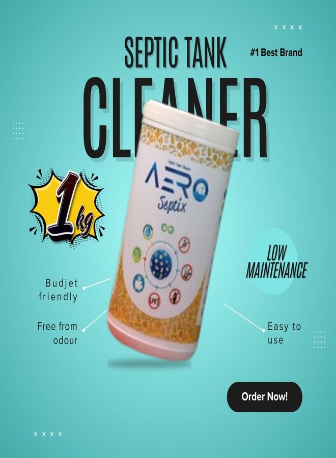 إيرو منظف خزانات الصرف الصحي AERO Septix (1000 جم) - Image 5