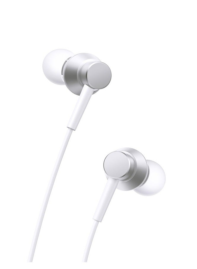 Baseus Encok CZ11 Wired Headphone, USB-C In-Ear Earphone with Mic - White White - Image 4