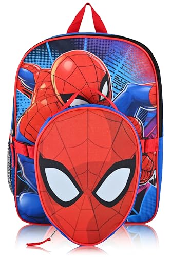 Fast Forward Marvel Spiderman Backpack With Lunch Box for Boys | Spiderman Insulated Lunch Bag Lunch Box for Boys, Girls, Toddlers | Spider-Man Backpack for School and Reusable Lunchbox - Image 2