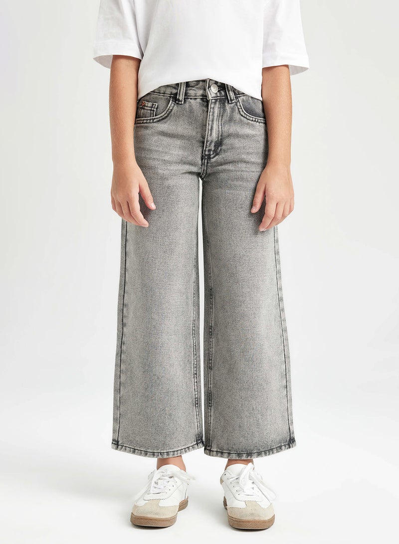 DeFacto Wide Leg Cargo Pocket Pants - Image 1