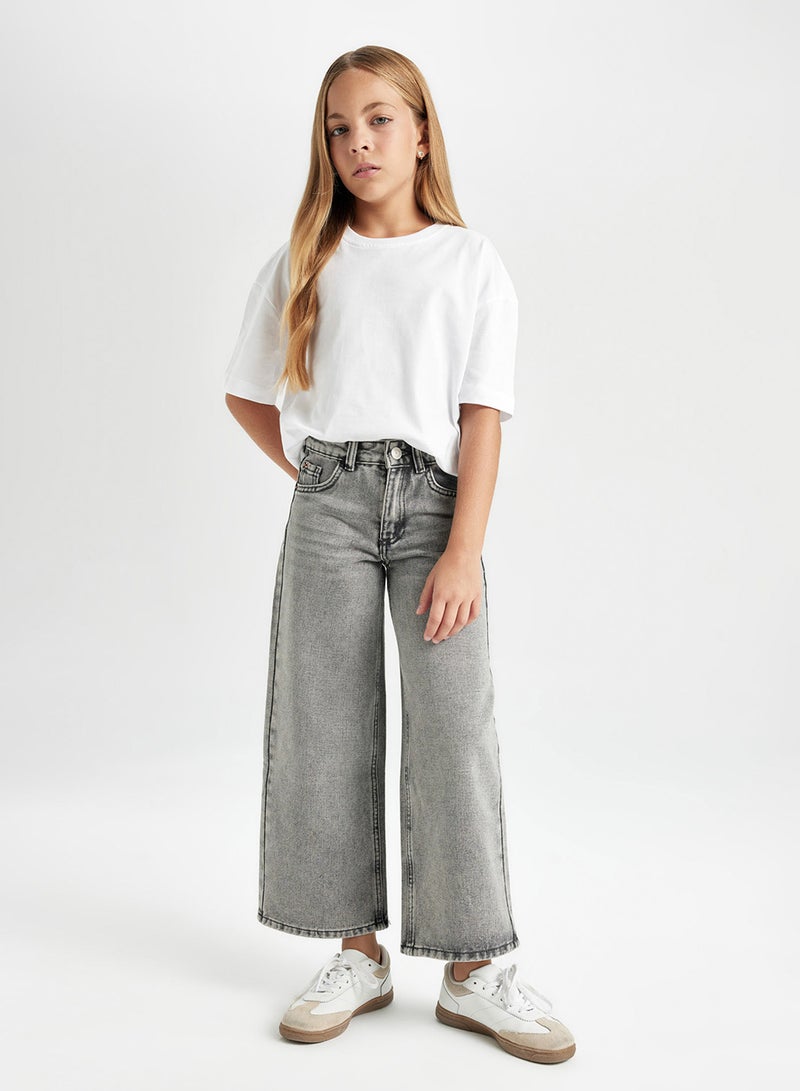 DeFacto Wide Leg Cargo Pocket Pants - Image 4