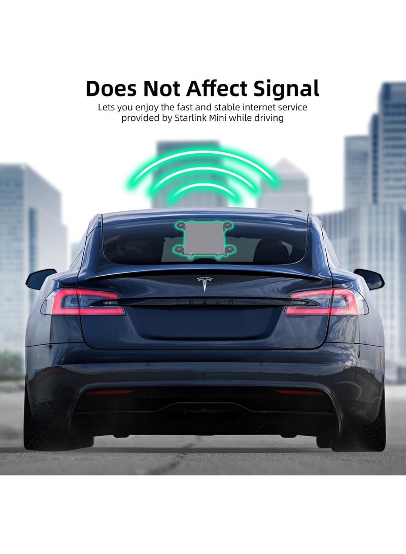 Bukela Mount with Strong Suction, Easy Install Suction Cup Mount | Lightweight Flexible on Cars SUVs Vans RVs ,Ultra-Stable Signal on Car Windows Sunroofs & Travel - White - Image 3